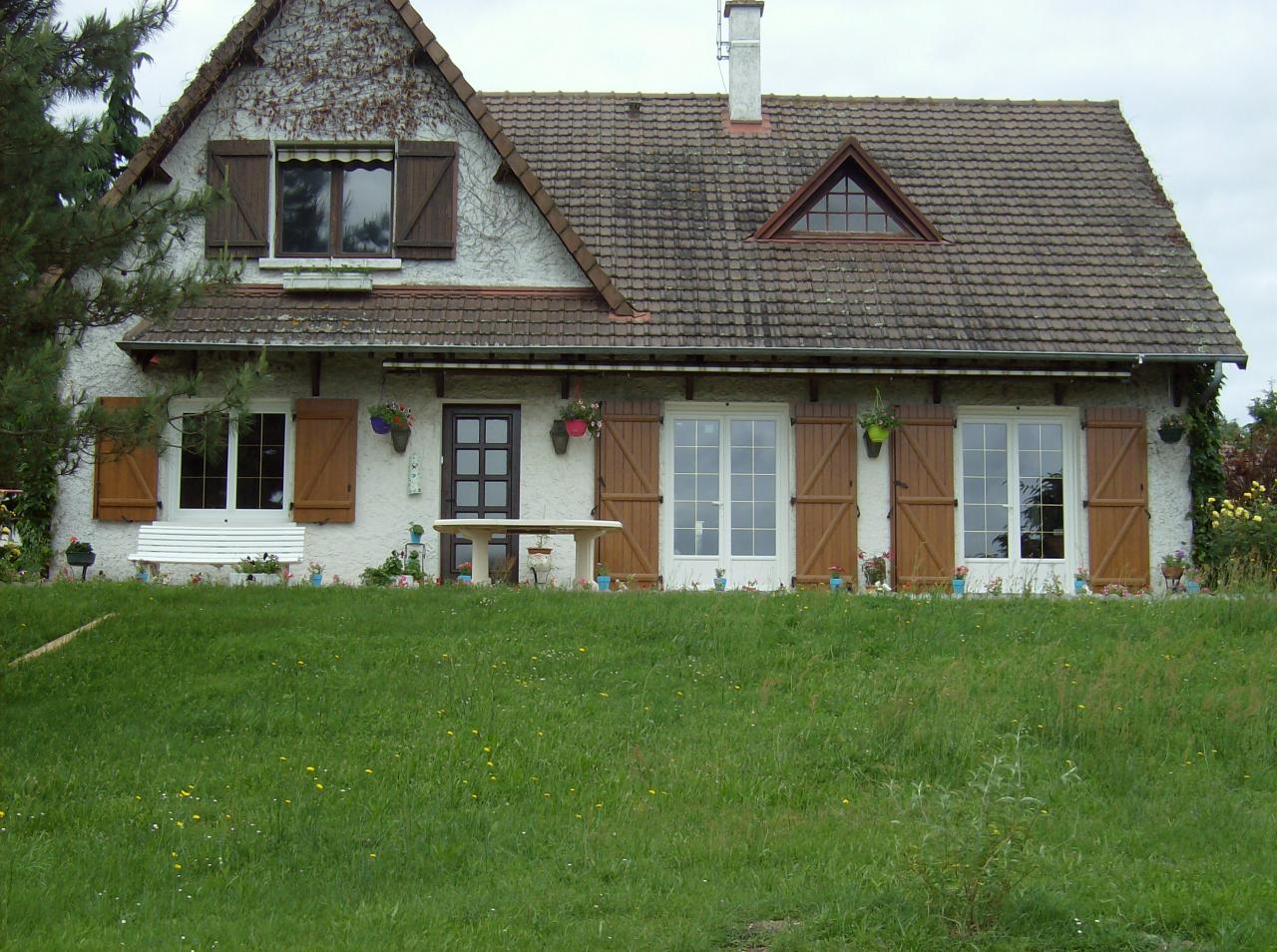 maison vue facade